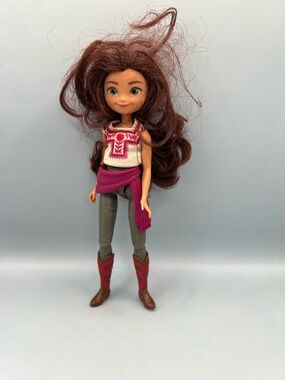 DREAMWORKS SPIRIT UNTAMED LUCKY PRESCOTT REPLACEMENT DOLL RIDING TOGETHER SET 7"